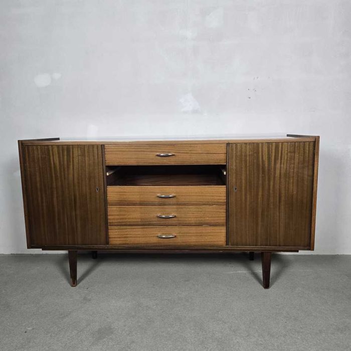 komoda hałas duża PRL vintage retro