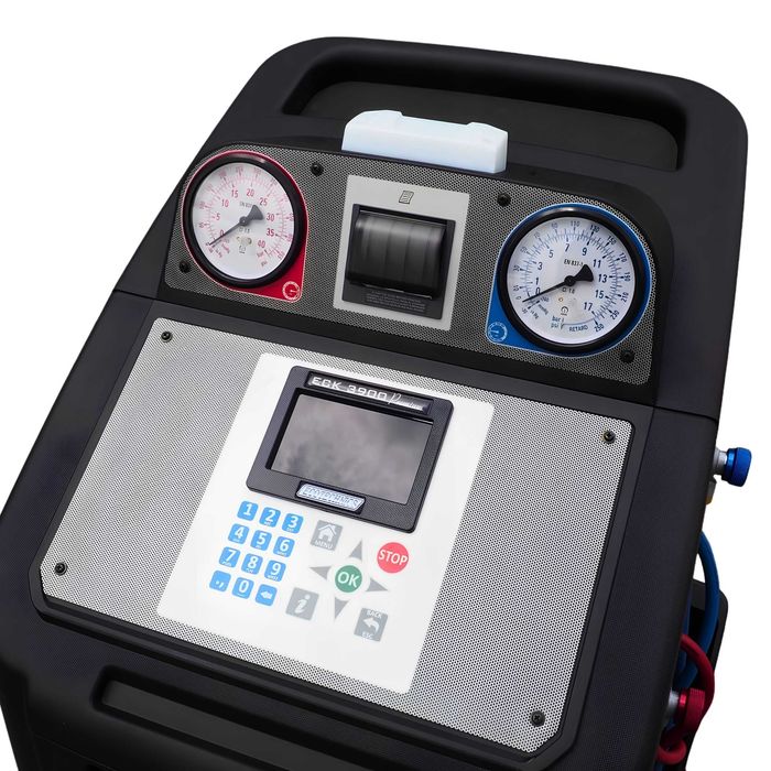 Stacja klimatyzacji Ecotechnics ECK 3900 Premium na czynnik R134a, automat, drukarka