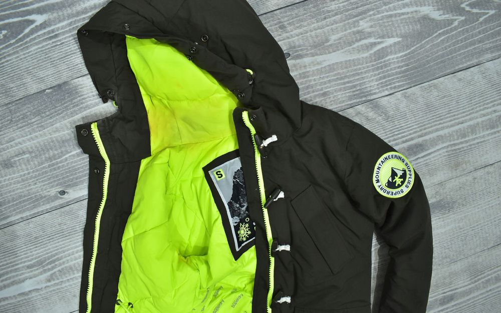 Superdry Mountain Zimowa Ocieplana Kurtka Damska S