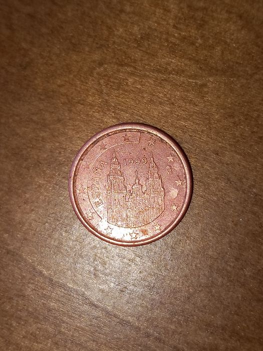 1 centimo espanha 1999