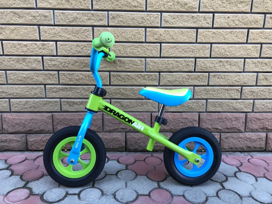 Біговіл Milly Mally Dragon Air, надувні колеса, майже новий