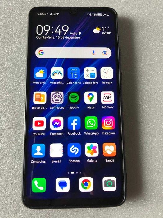 Huawei P30 128GB  e Relógio Huawei Band 4 com garantia