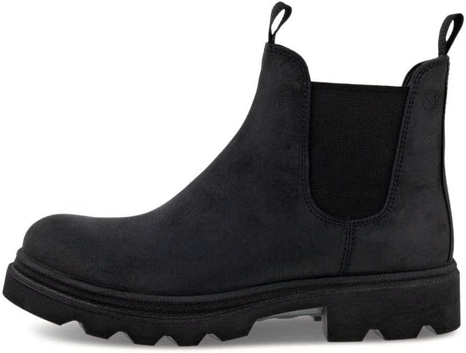 ECCO Grainer męskie botki Chelsea skórzane czarne r. 45