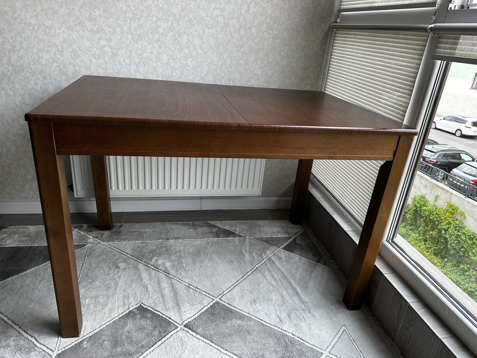 Стіл кухонний деревʼяний розкладний