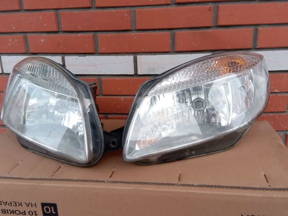 Фари шкода Фабія 2 оптика Skoda