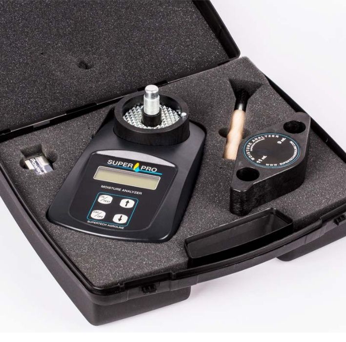 Tester wilgotności na ziarnie zmielonym do kukurydzy Superpro