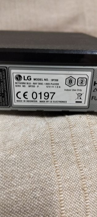 Leitor blu-ray LG