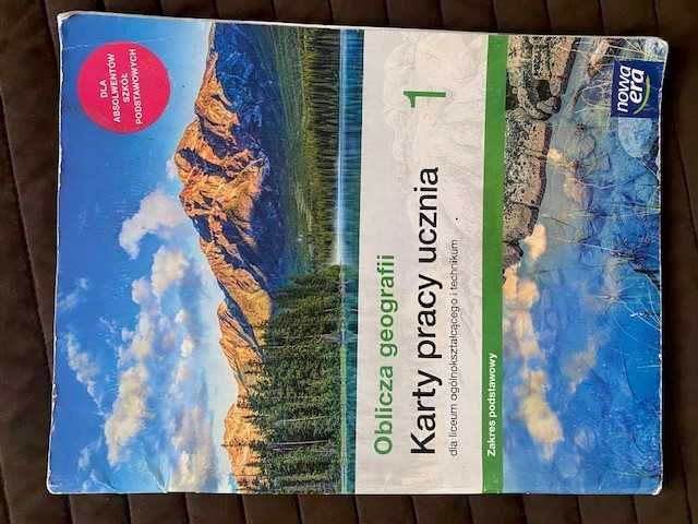 Karty pracy geografia klasa 1