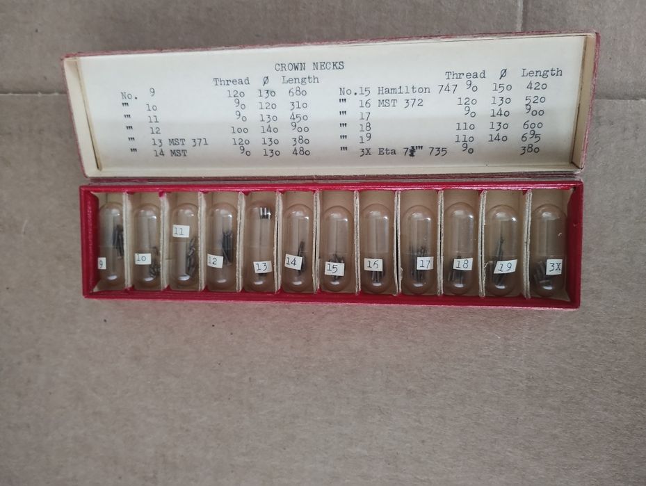 Narzędzia do zegarków mechanicznych