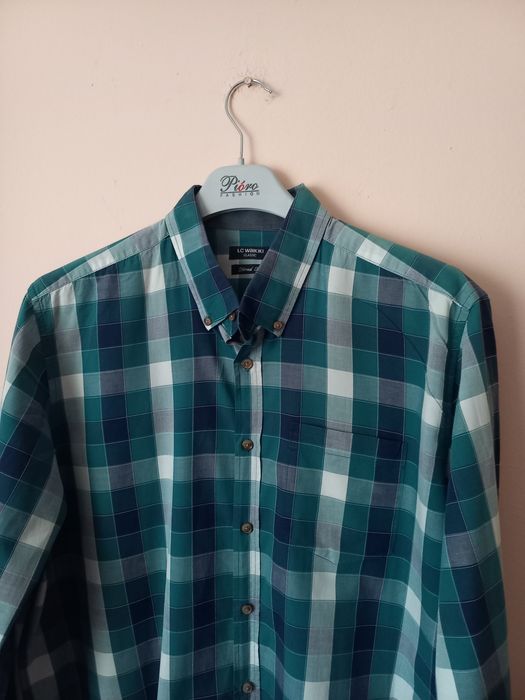 Koszula męska w kratkę | r. XXL | LC Waikiki