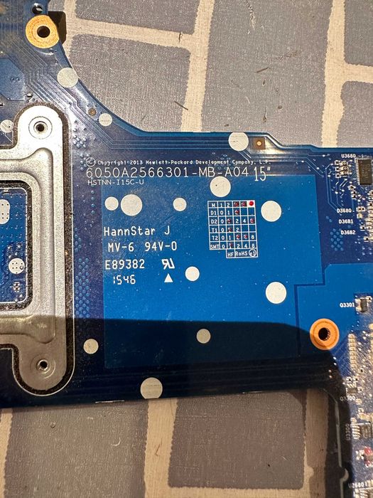 HP Probook 650 G1 - Motherboard