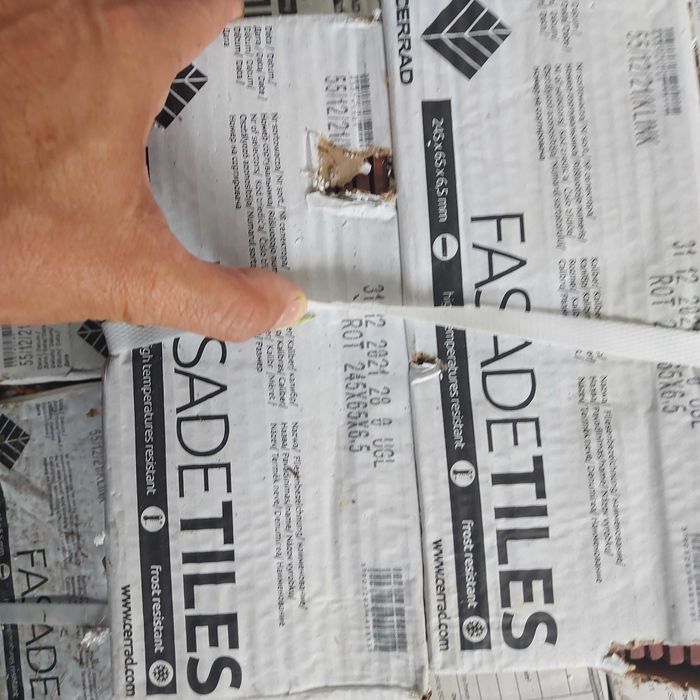 Sprzedam płytki elewacyjne  klinkierowe cegiełka