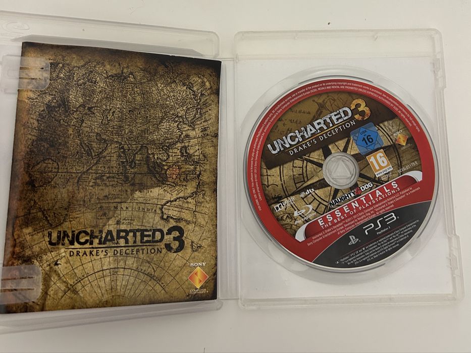 Pack 4 jogos PS3- Red Dead Redemption GOTY + GTA V+ Uncharted 2 e 3