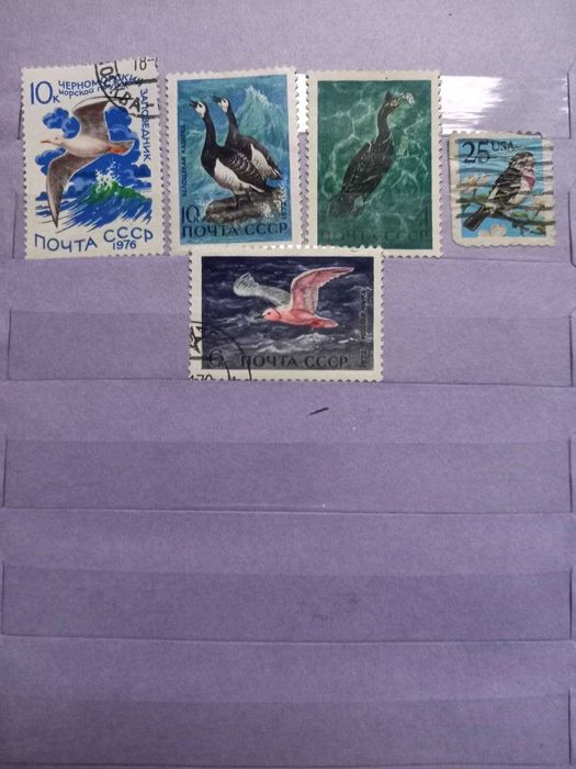 Поштові марки на обмін(фауна)