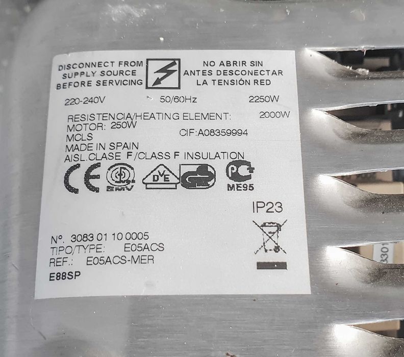 Automatyczna suszarka do rąk Merida E05ACS
