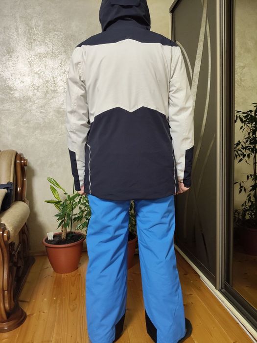 ‼️Чоловічий ЛИЖНИЙ КОСТЮМ зі шлейками Лижна куртка+штани на підтяжках!