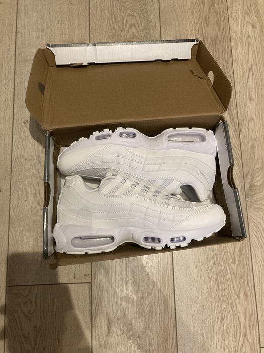 Buty AM95 meskie biale