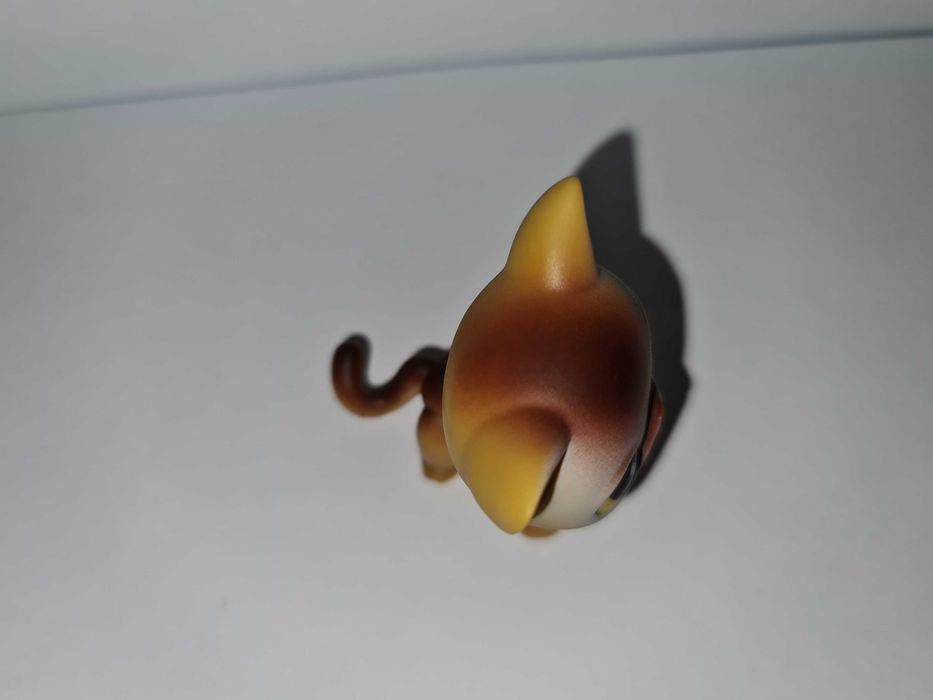 Oryginalny Littlest pet shop brązowy kot shorthair #19 LPS
