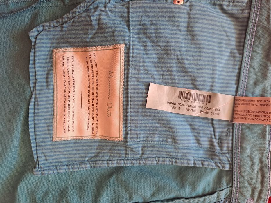 Spodnie męskie Massimo Dutti 34