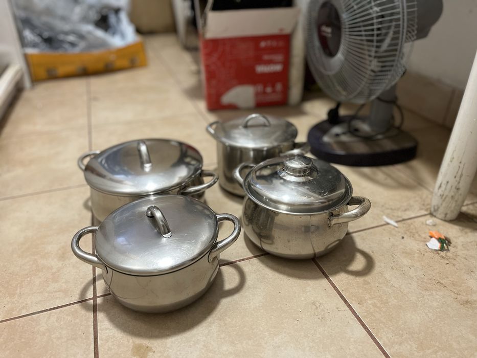 Trem de cozinha em inox diversos