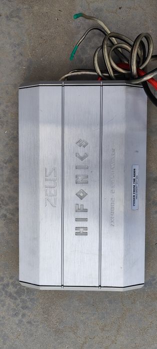 Топовий комплект автозвуку Hifonics Zeus ZXi 9002 + Сабвуфер 1500W