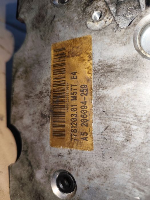 BMW E61 E60 X3 X5 530D głowica wałek rozrządu M57 218KM