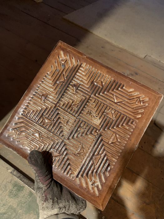 Kafle z pieca kaflowego