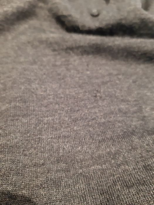 Sweter prl vintage Pelo since 1870 dzianina szary męski dziadek limit