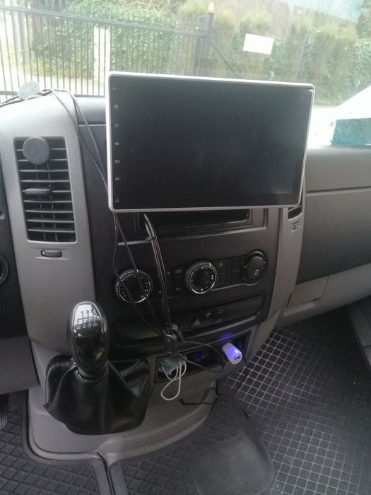 Montaż bus car audio Mercedes Master ducato crafter