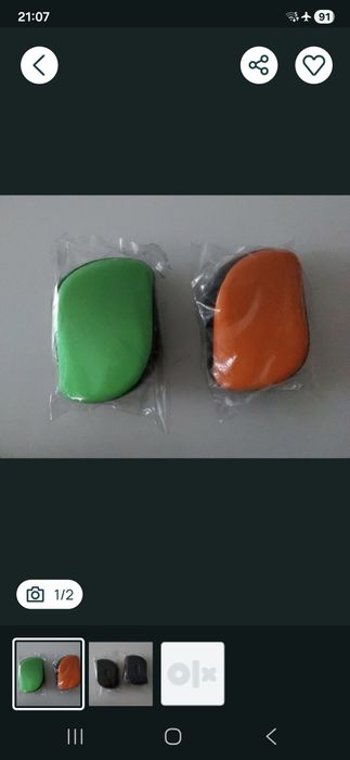 Escova cabelo compata