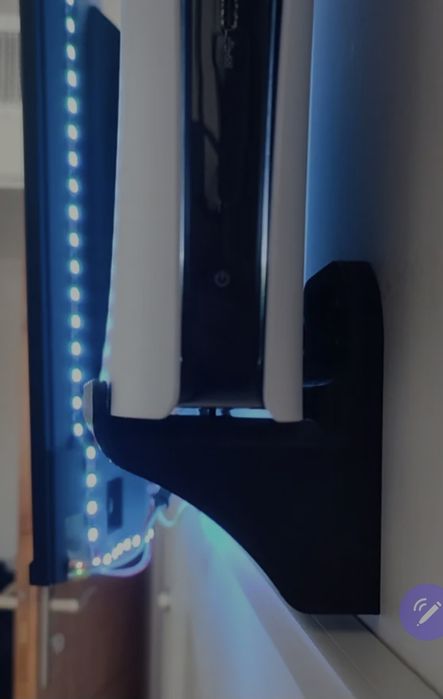 PS5 без дісковода та PS 5 Slim Digital Edition настіне кріплення
