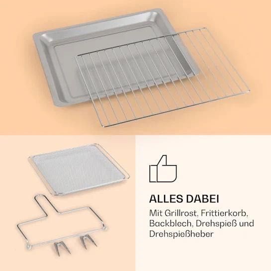 Фритюрниця-духова пiч  Vigor Air 1800 Вт 30 л(Нiмеччина)