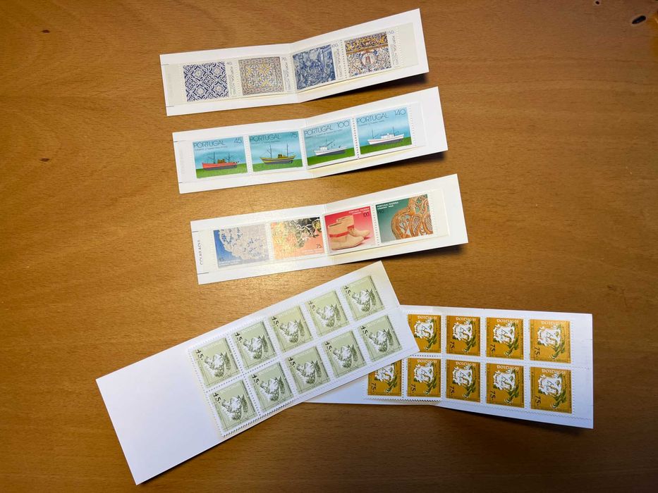 Filatelia - Booklets / Cadernetas Portugal - Anos 1981 a 2001
