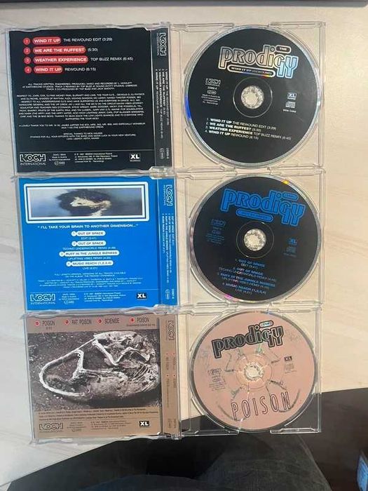 The prodigy 3 cd box rare!!