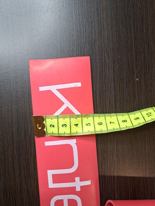 Taśma oporowa Kintex czerwona 210x5 cm