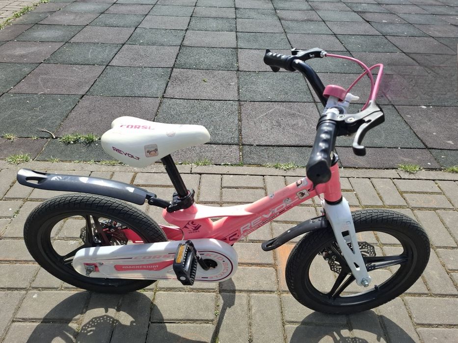 Велосипеди Corso 2 шт. Рожевий і чорний 16" колеса