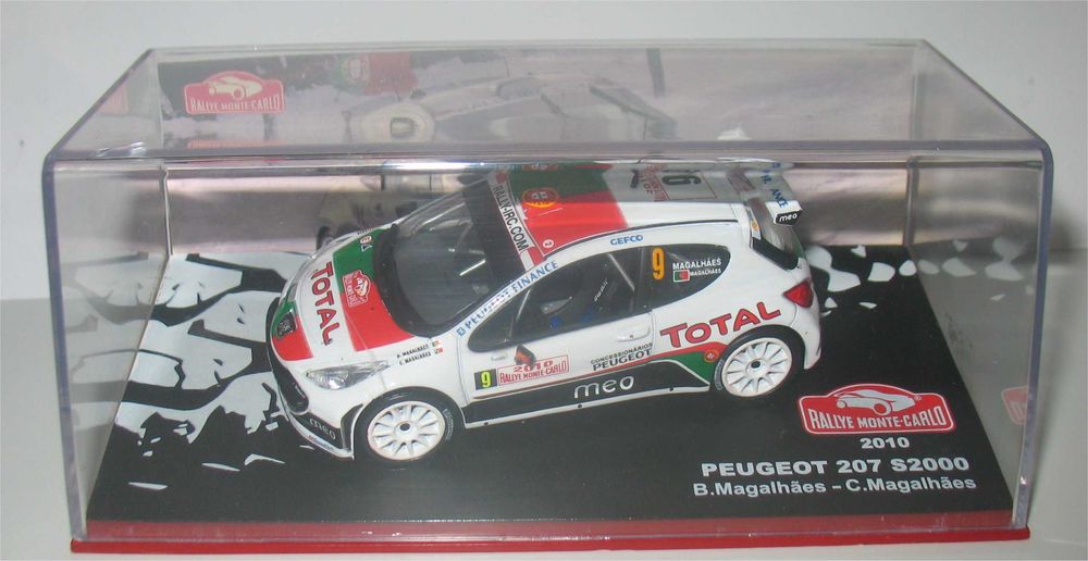 Decals 1/43 Peugeot 207 S2000 Loustalniau Cévennes 2018 Voitures d