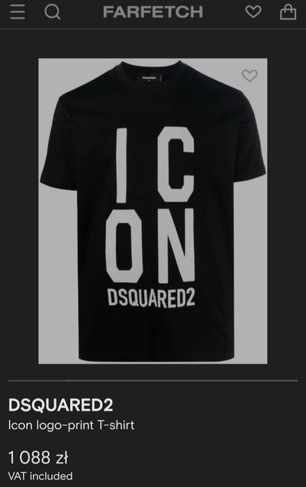 Dsq2 icon koszulka Xl