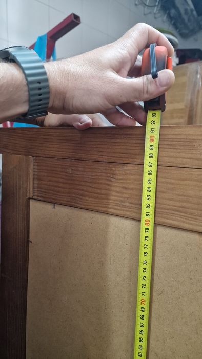 Espelho madeira maciça