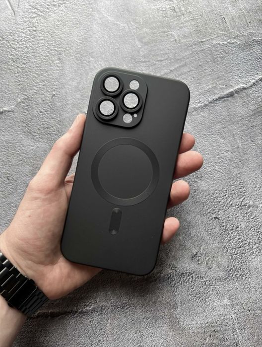 Чехол прозрачный MagSafe на Айфон iphone 10 17 Pro Max чохол Прозорий