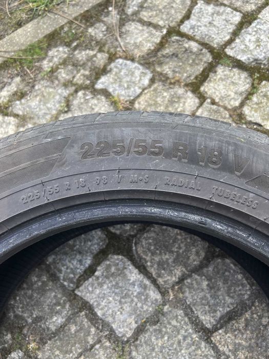 Opony letnie Continental 225/55 R18 4 sztuki