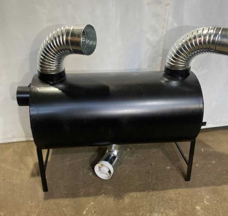 ОБДУВ! ККД 90%! 5мм! 184м2! Буржуйка Піч Булер'ян Печь Булерьян