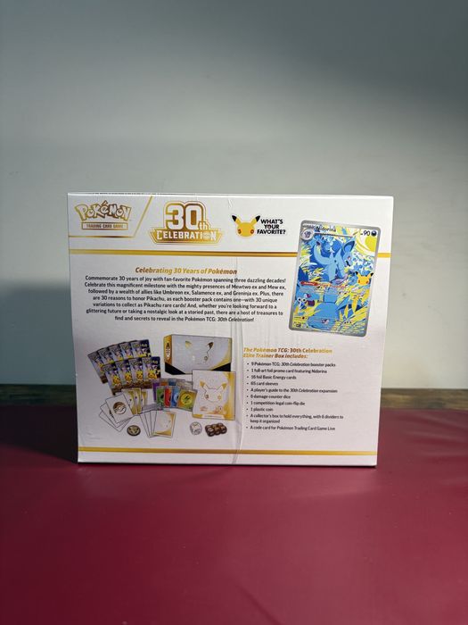 Pókemon edição 30 anos elite trainer box