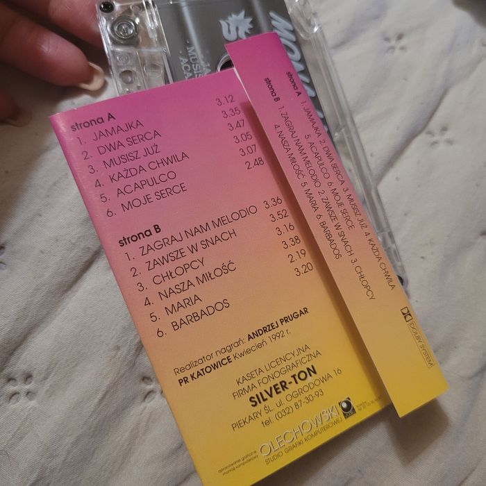 Mona Lisa - trzy kasety w stanie idealnym .