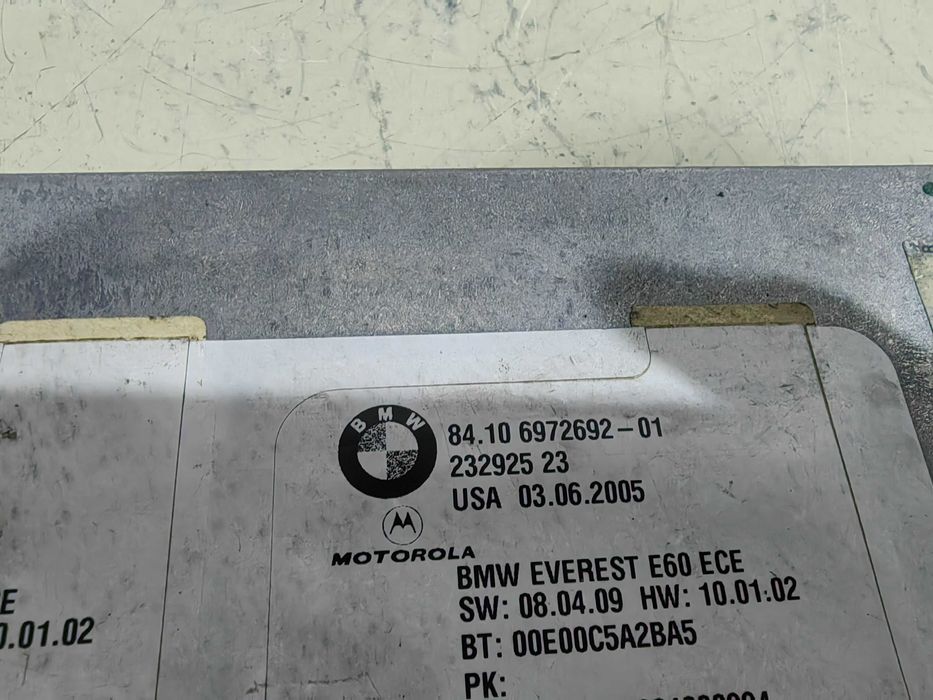 Modulo/unidade Bluetooth BMW serie 1/3/5 E87/E90/91 E60/E61 9116.801