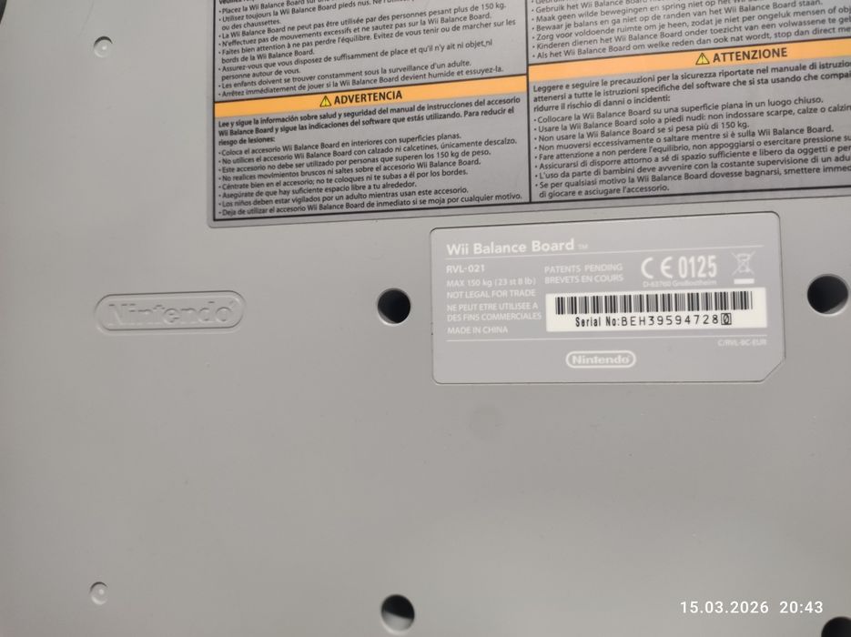 Аксессуары для Нинтендо Wii нов и бу WiiFit plus