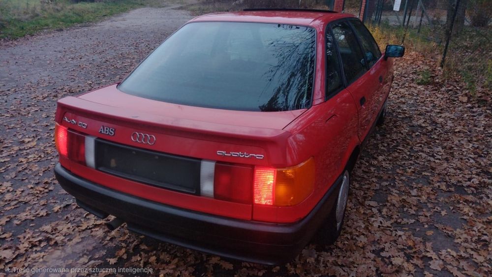 Sprzedam kultowe Audi Quattro