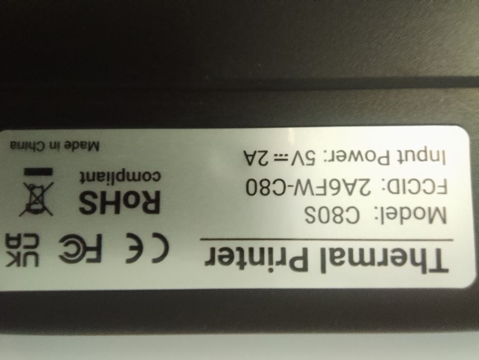 Impressora digital com bluetooth