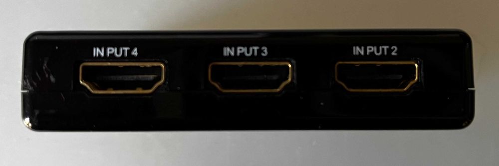 Switch HDMI 5x1 sem comando
