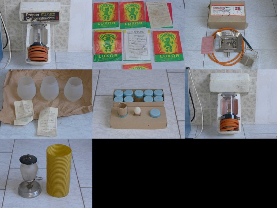 LUXOR siatka koszulka zarowa do lamp turystycznych licznik geigera TOR